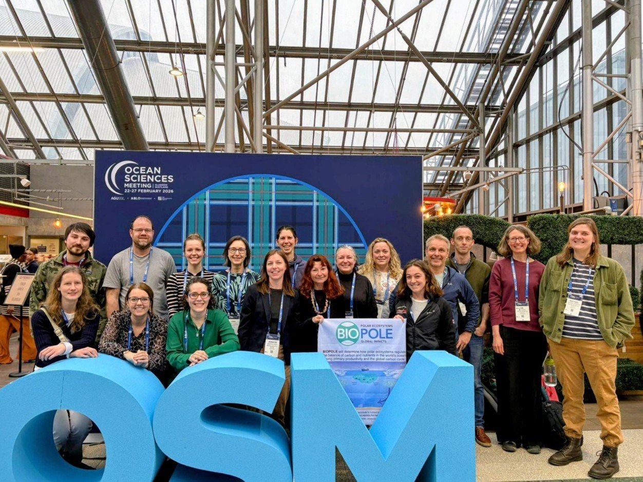 BIOPOLE visits Glasgow: Ocean Sciences Meeting and Bio-Carbon Workshop 